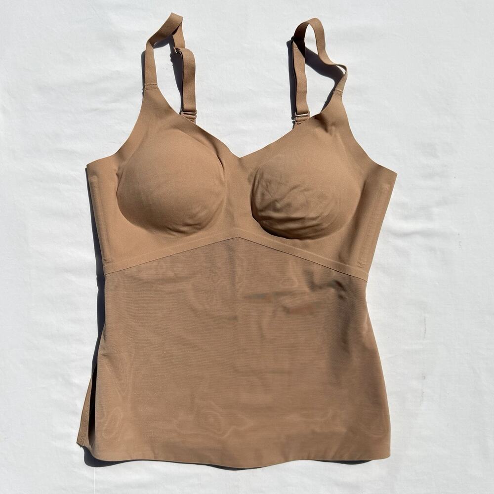 Honeylove Liftwear Cami Top Shapewear Womens Medium Sand Beige